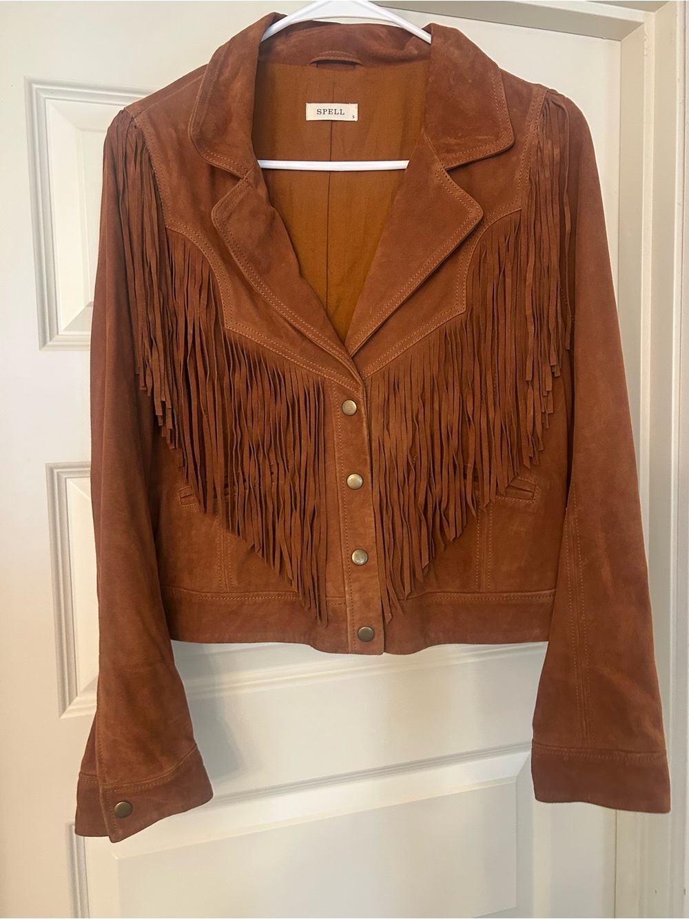 Spell Rider Suede Tassel Jacket - Picture 4 of 6